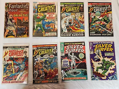 Marvel Comics Silver Surfer 1968 1-18 Lot Fantastic Four 1966 #48 Greatest • $3150