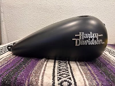 2014 Harley Davidson Dyna Street Bob Fuel Tank Satin Black 61000707 - Damaged  • $250