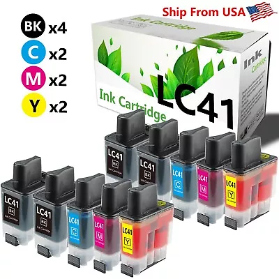 10PK LC41 LC-41 Ink Cartridge For DCP-120c MFC-5440CN Printer • $7.35