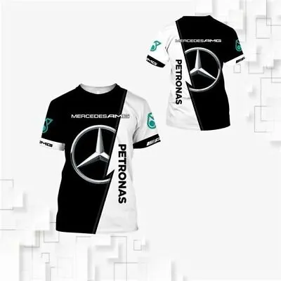 Personalized-Mercedes-Amg Petronas F1 T-Shirt 3D Size S-5XL • $28.90