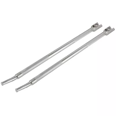 New 40  Chrome Steel Standard Winch Bar For Flatbed Trailers 2 Pack • $43.79