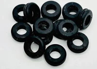 Rubber Grommets 1/2  ID X 13/16  OD Fits 1/8  Panel (12 Pieces) • $9.99