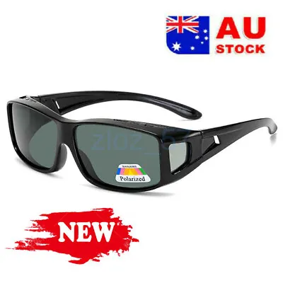 $16.30 • Buy HOT AU Polarised Mens Womens Vintage Polarized UV Protection Fit Over Sunglasses