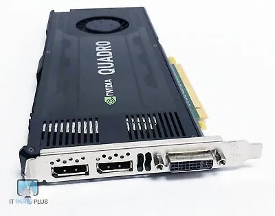 HP Or Dell NVIDIA Quadro K4000 3GB GDDR5 DVI 2 X DP Graphics Card D5R4G • $999.97