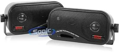 Boss AVA6200 160W 2-1/2  3-Way AVA Series 2.5  Box/Enclosed Car Stereo Speakers • $52.99