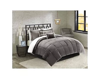 VCNY Micromink & Sherpa Reversible Queen Comforter Set ~ Choice Of Colors ~ NWT! • $89.98