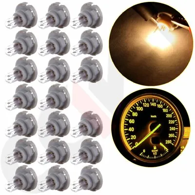 20x T4.7 T5 Neo Wedge Halogen Bulbs Warm White Dash A/C Heater Climate Lights • $9.44