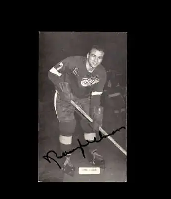 Norm Ullman Signed JD McCarthy Vintage Postcard 1950`s 60`s Detroit Red Wings Au • $20