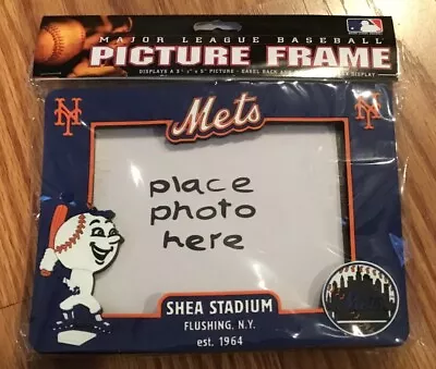 NY Mets Picture Frame Mr. Met Shea Stadium Un Opened • $8.99