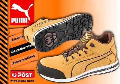 $199.99 • Buy Puma Urban DASH 633187 Safety Toe Cap WorkShoes Boots ULTRA LIGHT WEIGHT PUMA