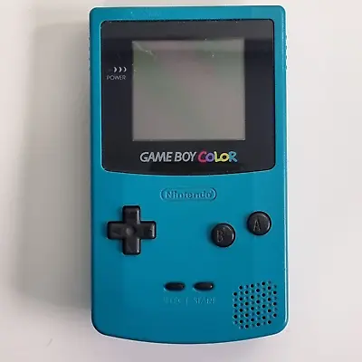 Teal Nintendo Gameboy Colour Tested 100% Working Game Boy Color Console • £56.99