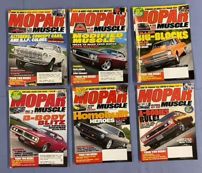 2008 MOPAR MUSCLE MAGAZINES (January-June) • $7.95