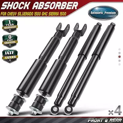 4x Front & Rear Shock Absorber For Chevy Silverado 1500 GMC Sierra 1500 Classic • $90.99