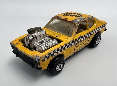 Lesney Matchbox SUPERFAST Rolamatics No.72 'MAXI-TAXI' Hong Kong 1973 • $11.50