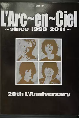 L'Arc-en-Ciel Since 1998-2011 20th L'Anniversary (Book) - From JAPAN • $111.84