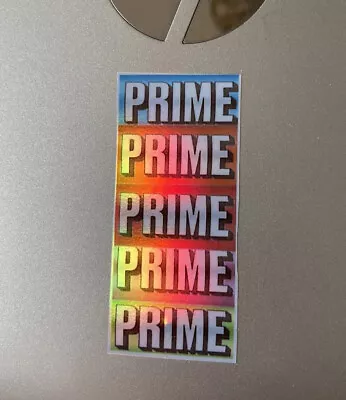 Prime Hydration Drink 2 Holographic Stickers(S) Laptop Skateboard Mobile Bottle • £1.95