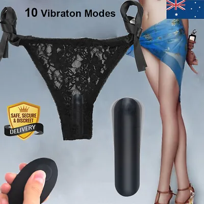 $36.95 • Buy Wearable Vibrator Vibrating Panties Remote Control Bullet Egg Clit Women Sex Toy