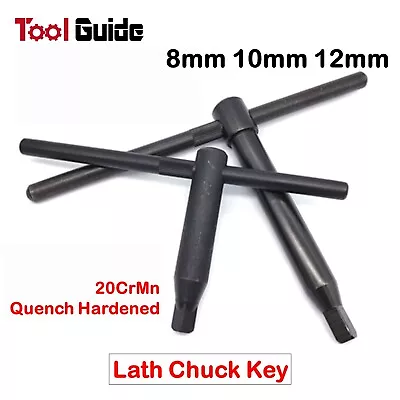 8mm 10mm 12mm HD Square Lathe Chuck Key 3 4 Jaw Self Centering Independent CNC • $28.67