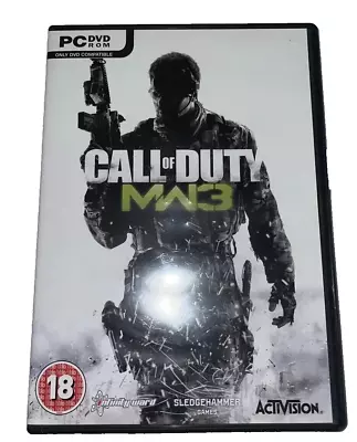 Call Of Duty: Modern Warfare 3 (PC DVD ROM: Windows 2011) 2 Discs • £6.99