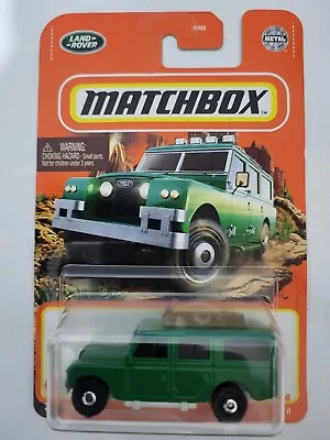 Matchbox 1965 Land Rover Gen II 110 Green Defender Toy Model Car  • £12.99