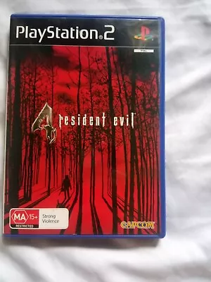 Resident Evil 4 - Playstation 2 PS2  (PAL Version) - Disc Box Manual • $40