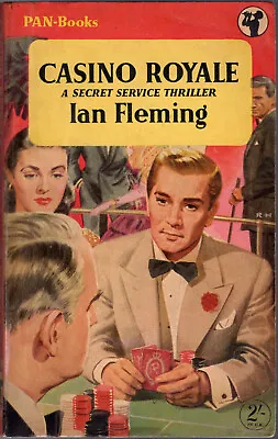 Ian Fleming - Casino Royale - Rare Uk Pan 2nd Pb 1955 High Grade • $189.99