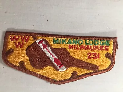 Mikano OA Lodge 231 Flap BSA Patch • $9.99