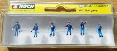 N Gauge Figures - Noch Figure Engine Driver And Shunters • £12.50