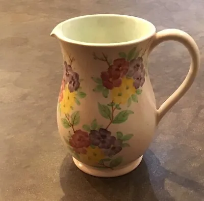 E Radford Handpainted Vase 1930s Pretty Florals • £10