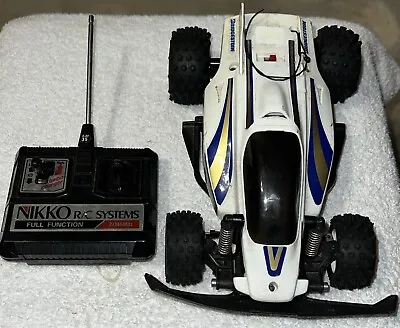 Vintage 1985 Nikko R/c Car Turbo Aero (rare) Untested Made In Singapore Y • $44.99