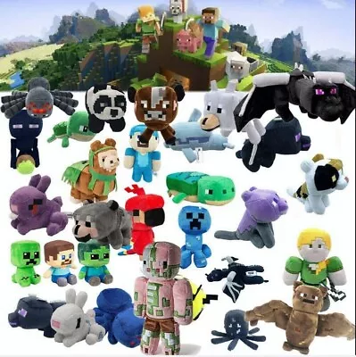 $22.99 • Buy Kids Gift Minecraft Plush Toys Stuffed Animal Soft Dolls
