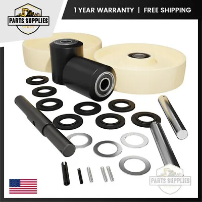 Complete Wheel Kit For Multiton Model TM M & J Hand Control Pallet Jack • $117.14