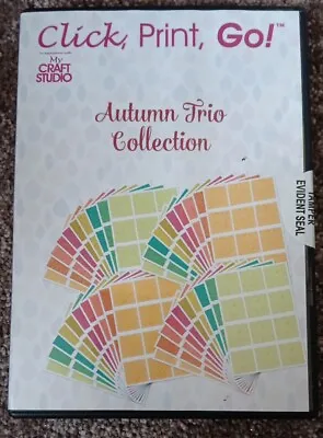 My Craft Studio - Tattered Lace - Autumn Trio Collection -  CD Rom  • £1