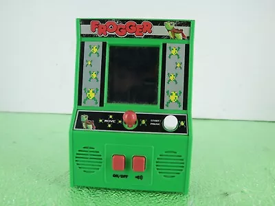 FROGGER Mini Arcade Cab Handheld Electronic Video Game By Konami Tested Working • $14.99