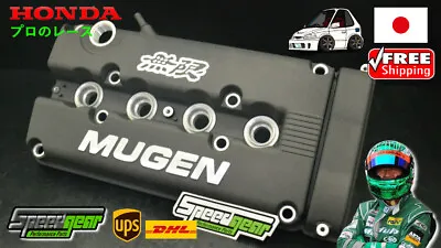 Mugen Style Rocker Valve Cover Gun Metal Gray Grey Civic B16 B17 B18 Vtec GSR • $129