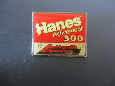 1990 Hanes Activewear 500 Martinsville Speedway Lapel Hat Pin • $4.99