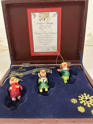 Music Box Victorian Carol Singers Whimsical World Of Pocket Dragons • $160