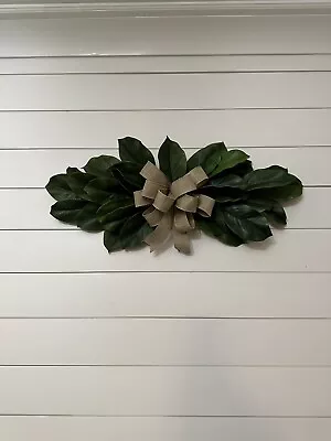 Magnolia Swag For Walls Everyday Wall Swag Year Round Farmhouse Decor • $62