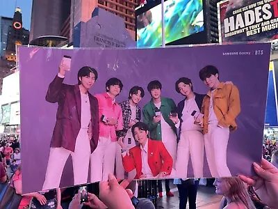 BTS Samsung Unpacked Poster - NYC • $10