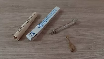 Vintage Insulin Reusable Syringe 1988 USSR. Not Used • £9.64