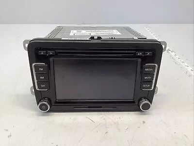 12-15 Volkswagen Beetle Passat Cc Touch Screen Cd Player Radio 1k0 035 180 Ad • $74.95