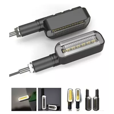 LED Sequential Flow Indicators For Kawasaki Z650 Z750 Z900 ZR900 • £19.99