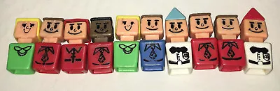 Vintage Playskool Familiar Places Mcdonalds 1974 Little People Figures Lot • $33.99