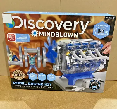 Model Engine Kit Discovery Toys #Mindblown With Moving Motor Parts & LED Lights • $39.99