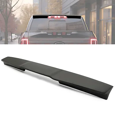 For Ford F-150 F150 2015-2020 15-20 Black Cab Wing Rear Window Roof Spoiler Lip • $86.90