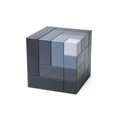 Original Naef Cubicus Gray Wooden Toy Creative Cube Game Montessori Peer Clahsen • $235