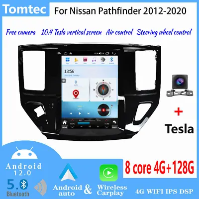10.4  Tesla Android GPS Navi BT Car Radio Stereo For Nissan Pathfinder 2012-2020 • $699.99