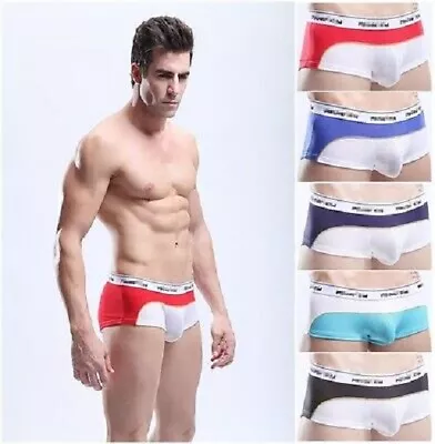 MANVIEW M15-1 Boxer Briefs Underwear Pouch Mesh Menswear Designer Underpants • £7.49