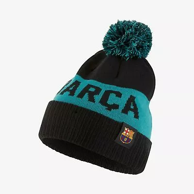 Nike Fc Barcelona Soccer Pom Beanie One Size • $29.99