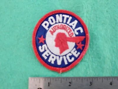 Vintage Authorized Pontiac Parts Dealer Service Patch • $9